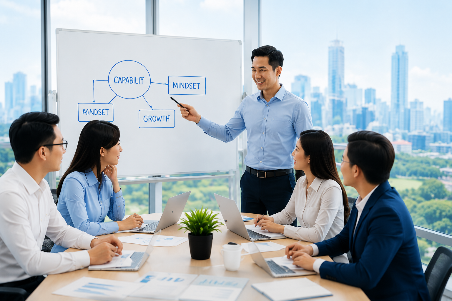 Con người là điểm khởi đầu của mọi thay đổi