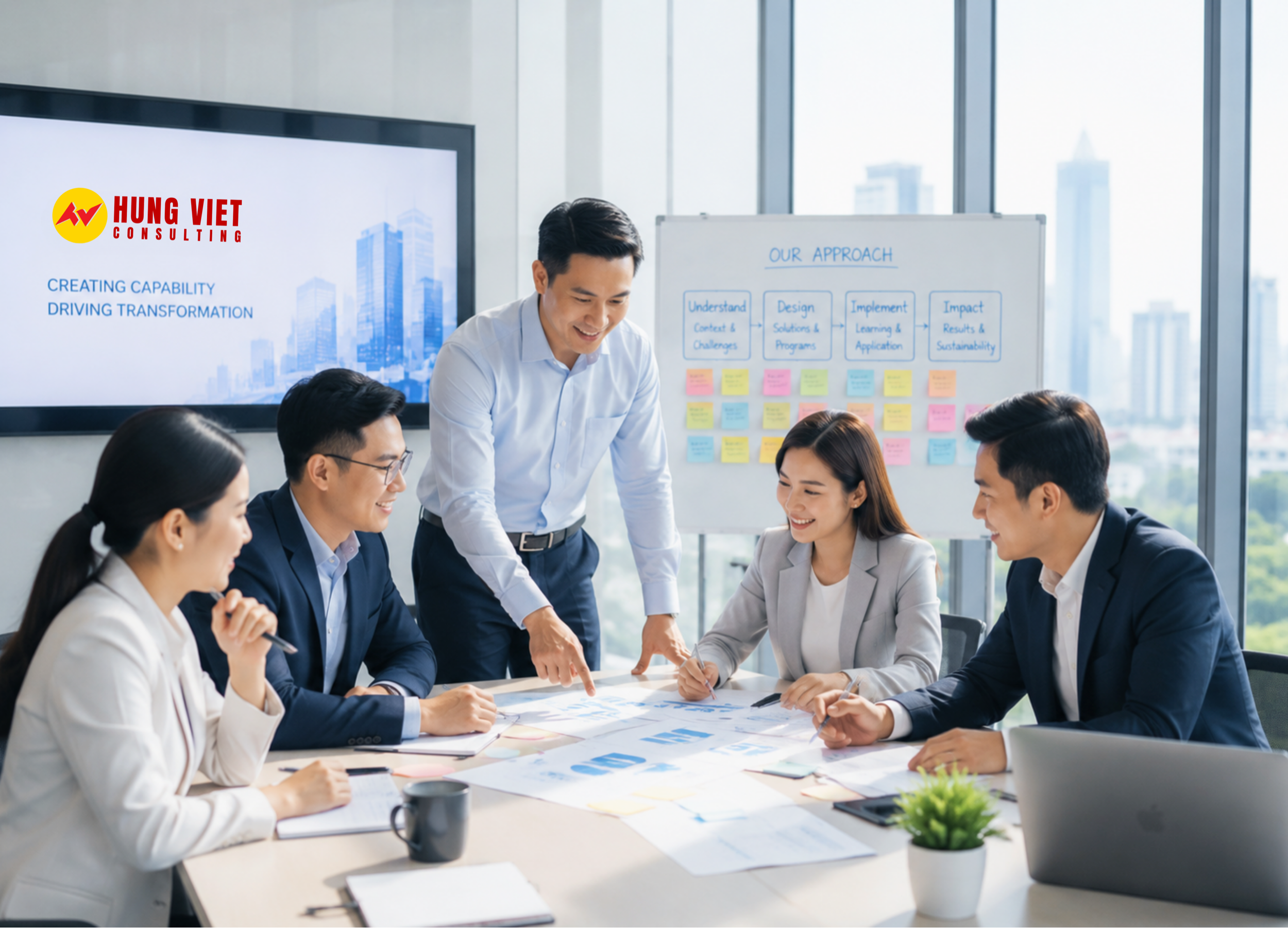 Đội ngũ Hưng Việt Consulting